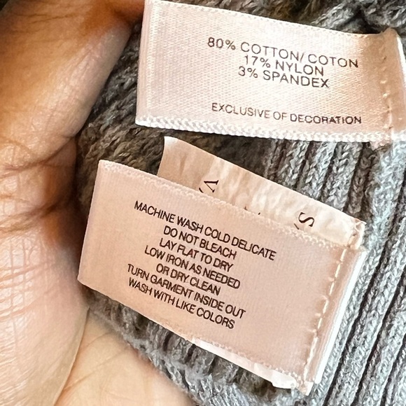 Cutter & Buck Men's Lakemont Mixed Stitch Crew LS Sweater - Grey - Sz 1XB - Picture 4 of 6